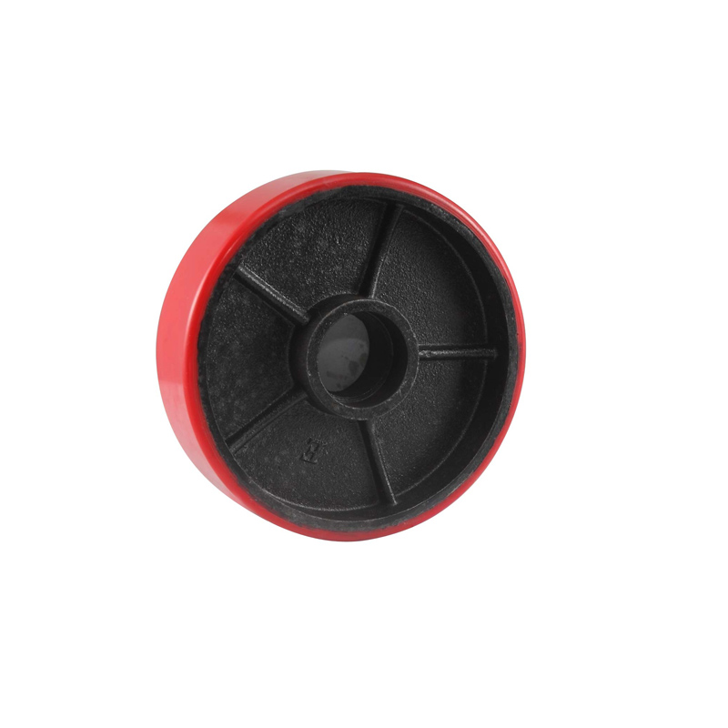 上海【关键词】ET8系列- 铁芯聚氨酯叉车轮(红色)(平边)(不配轴承)【哪家好?】